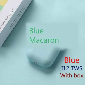 

2020 best-selling Macaron I12S tws Touch pop-up earphones Macaron I12 Sports Headsets I12 TWS For iphone 7 8 9