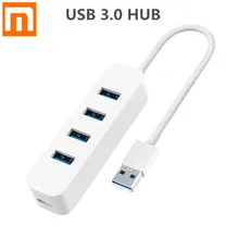 Xiaomi USB3.0 концентратор адаптер 4 универсальный порт 350 МБ/с./с USB 3,0 гигабитный адаптер концентратор док-станция для планшетного компьютера ноутбука