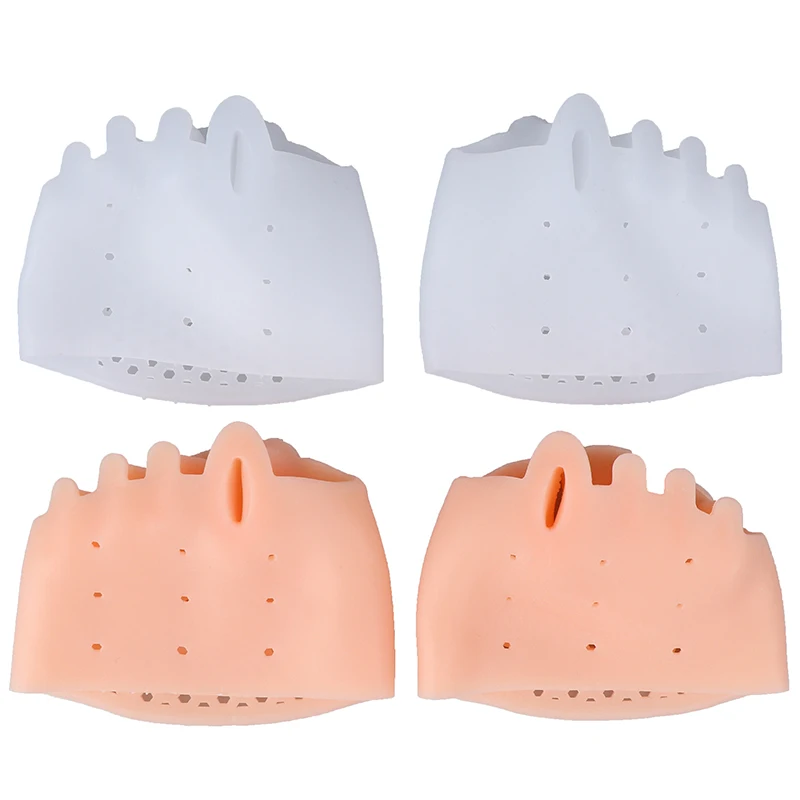 1 Pair Orthodontic Toe Braces Silicone Toe Foot Cover Care Tool Bunion Toe Separator Corrector Hallux Valgus Straightener