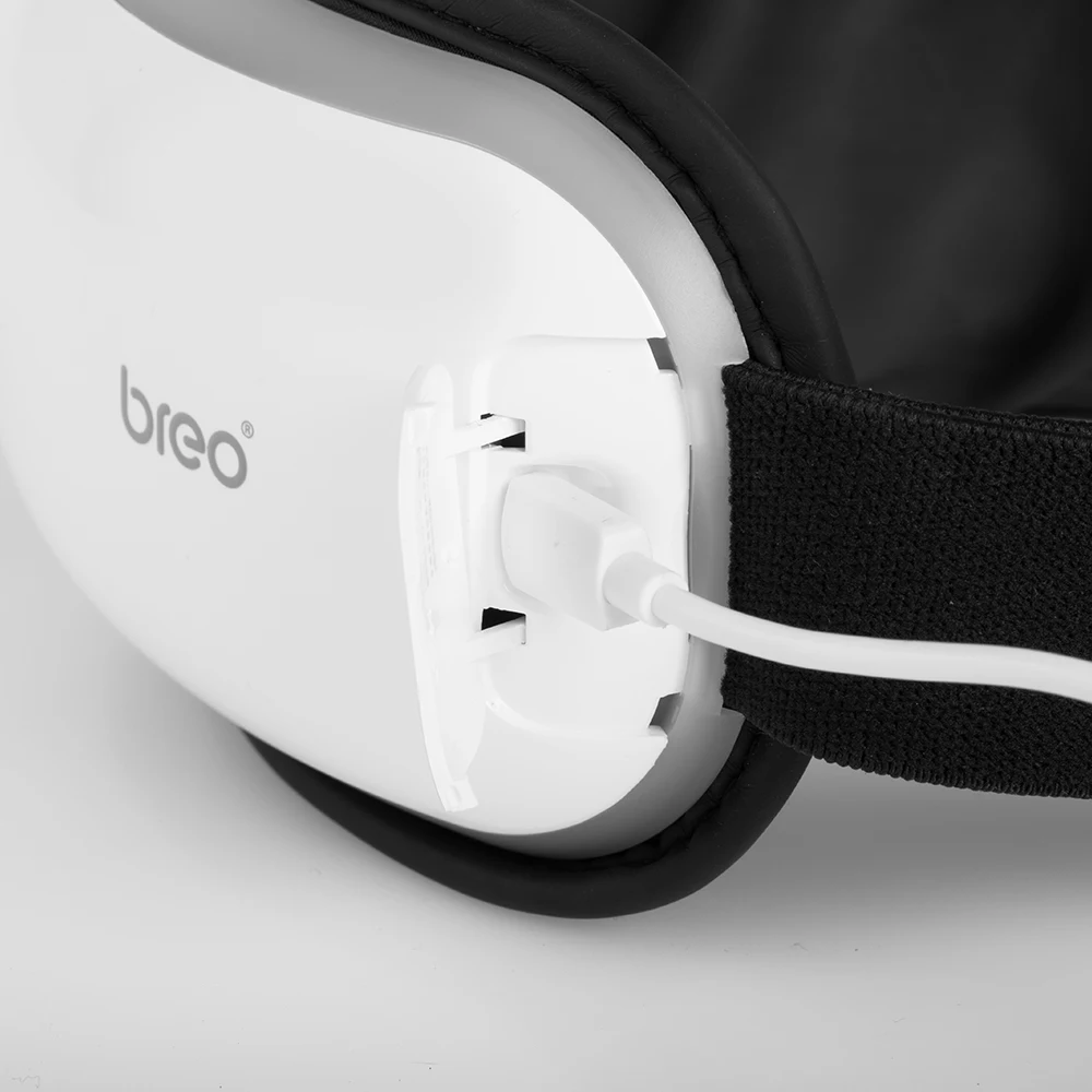 Breo ise4x электрический портативный массажер для глаз с подогревом давления воздуха