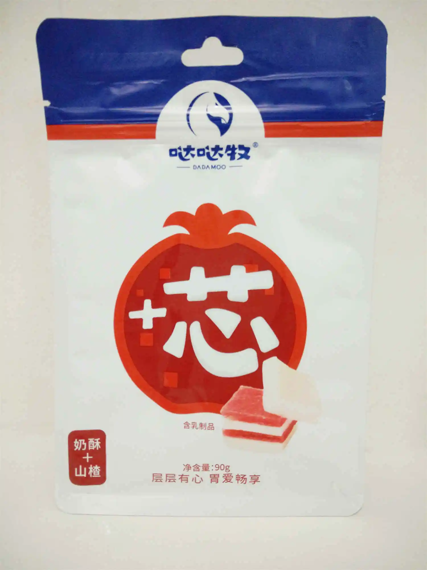 

Casual snacks, hawthorn slices, Inner Mongolia specialty, ready to eat cheese sandwich Hawthorn 90g/pack