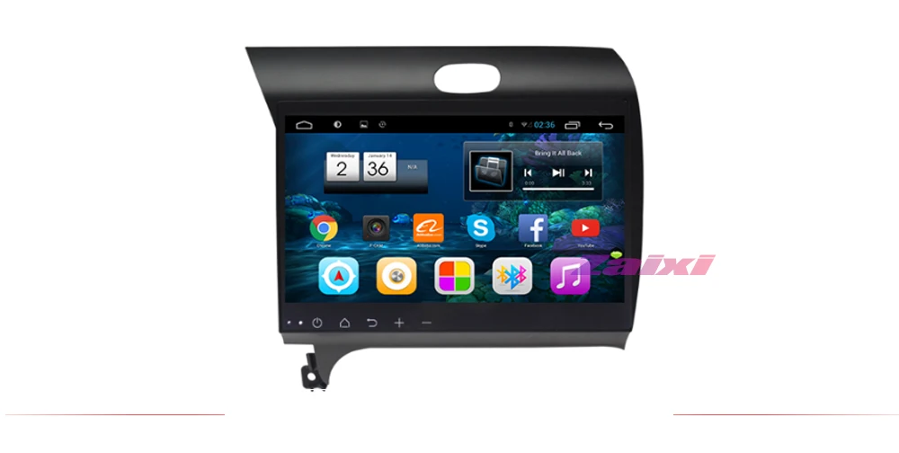 ZaiXi Android 2 Din Автомобильный Радио Мультимедиа Видео плеер Авто Стерео gps карта для Kia Forte Cerato K3~ медиа Navi