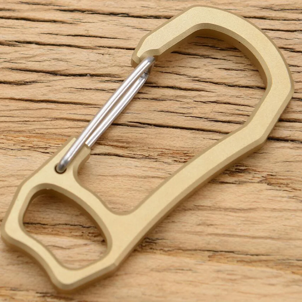 

Simple Strong Carabiner Keychain Key Chain Ring Keyring Keyfob Key Holder