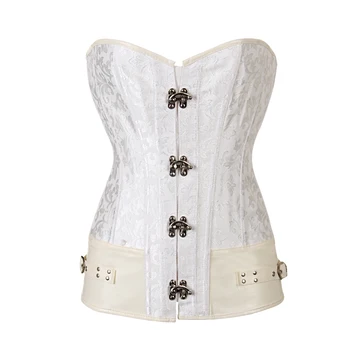 

Black Sexy Jacquard Overbust Corset