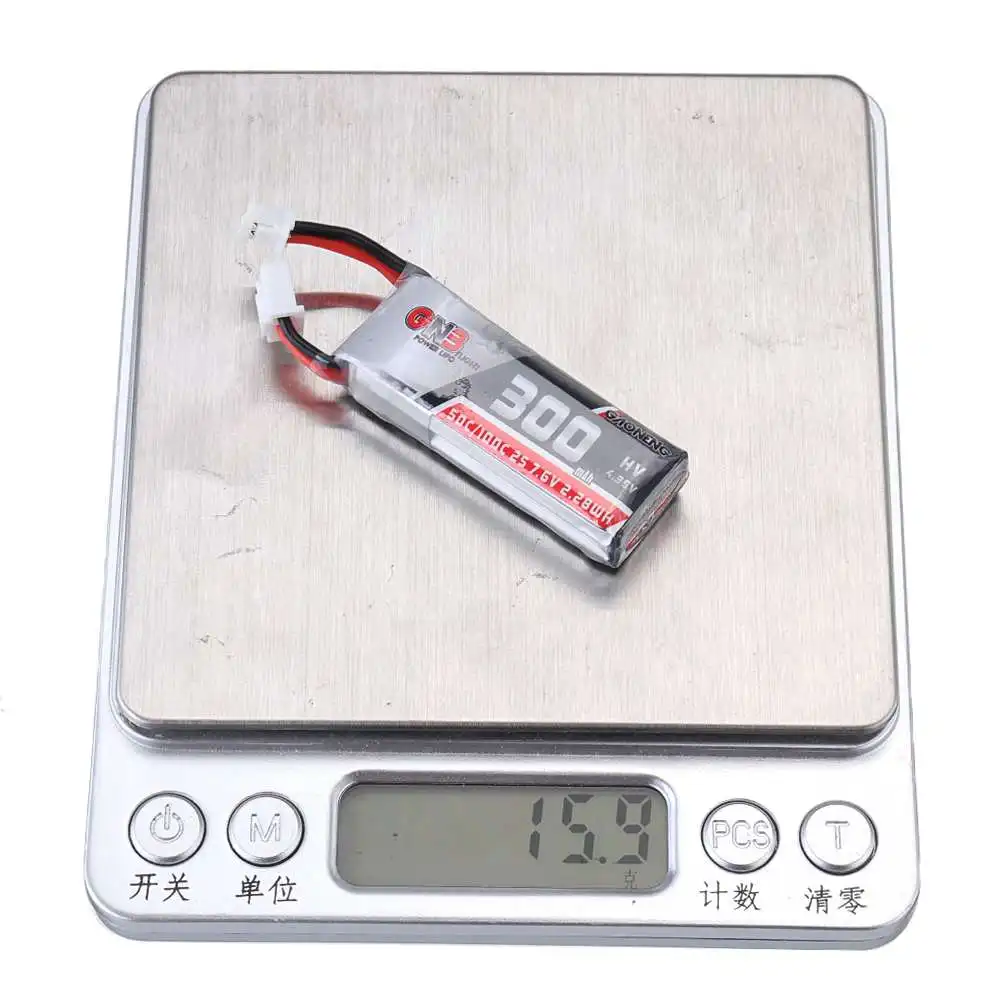 2/4 шт. аккумулятор Gaoneng GNB 7,6 V 300 мА/ч, 50C 2S HV 4,35 V PH2.0 Lipo Батарея для Emax TinyhawkS небольшой гоночный Дрон с видом от первого лица DIY аксессуары Запчасти