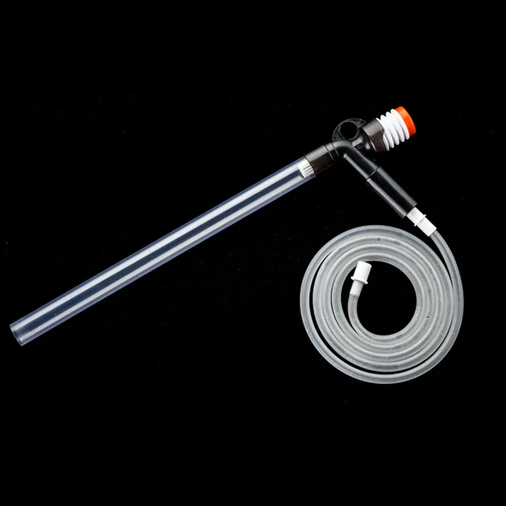 

Aquarium Suction Sand Washing Filter Sets With 207cm Silicone Water Pipe Fish Tank Water Chang Exchange Cleaner Sand Filter Kits