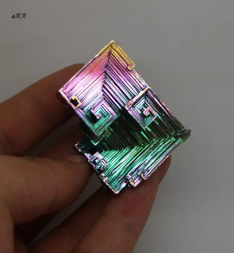 B класс Кристалл висмута высокой чистоты кристаллического висмута цветной металлический элемент/минеральная коллекция 100 г
