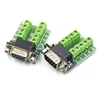 DB9 Male Female Adapter Signals Terminal Module RS232 Serial To Terminal DB9 Connector ► Photo 2/6