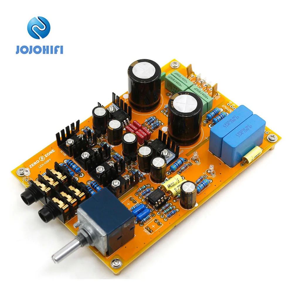 Lem-Copy Alta Versione A1358 C3421 Opa2134 Potenziometro Lehmann Lineare Amplificatore Per Cuffie Amplificatore Scheda Finita