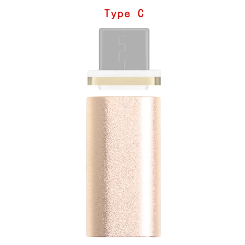 Магнитный 8Pin Женский к usb type C Мужской адаптер для телефона Android