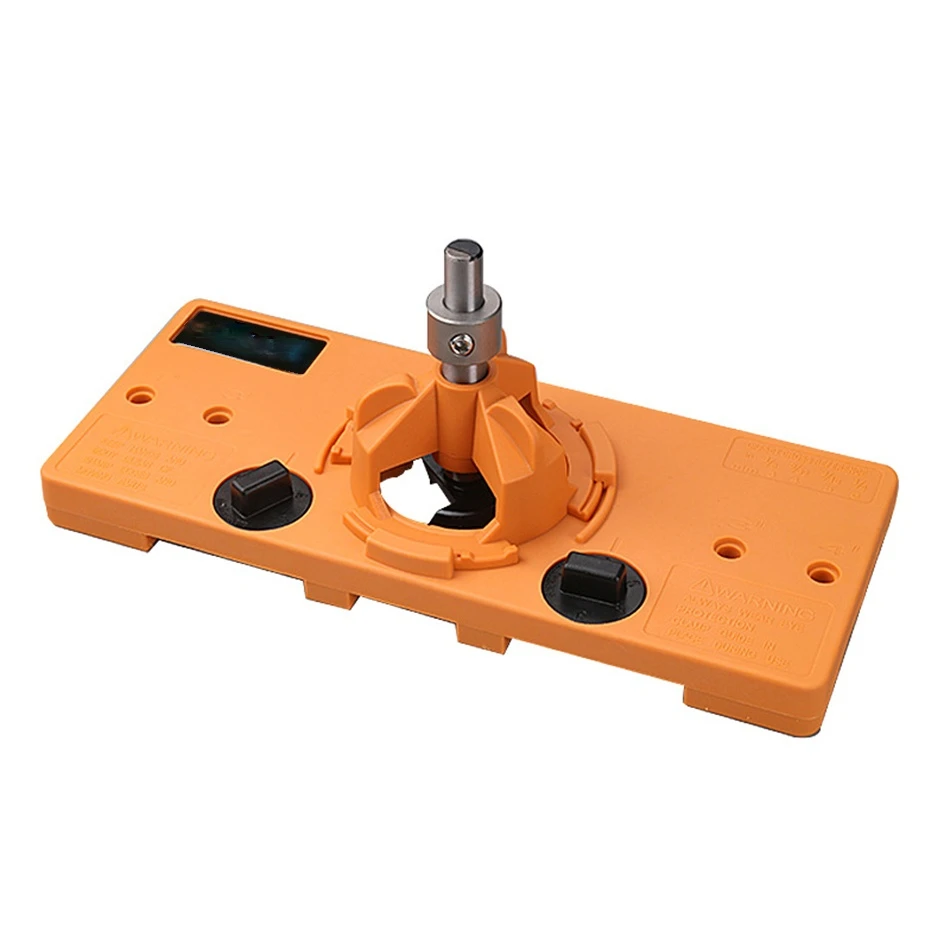 Jig Per Cerniere Nascoste 35mm - Guida Trapano Per Porte Armadio Con Punta Inclusa