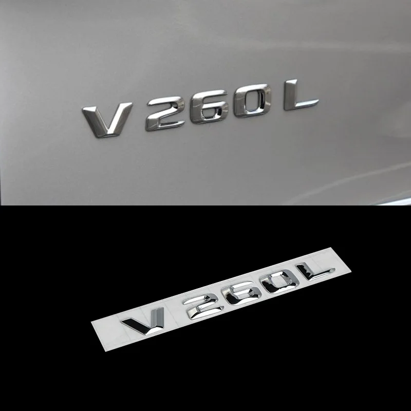 

3D Plastic V260L Car Sticker Emblem Badge Embleme Emblema Logo