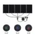 Hot Safe USB Electric Heated Jacket Heating Pad Outdoor Themal Warm Winter Heating Vest Pads For DIY Heated Clothing 8-in-1