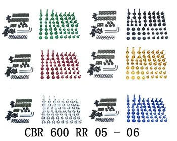 

CNC Complete Fairing Bolts Bodywork Screws Nuts Kit For Fit Honda CBR 600 RR 2005 - 2006
