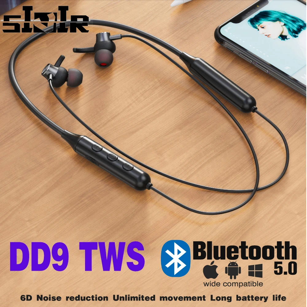 TWS стереонаушники DD9 с поддержкой Bluetooth и защитой класса IPX5|Наушники гарнитуры| |