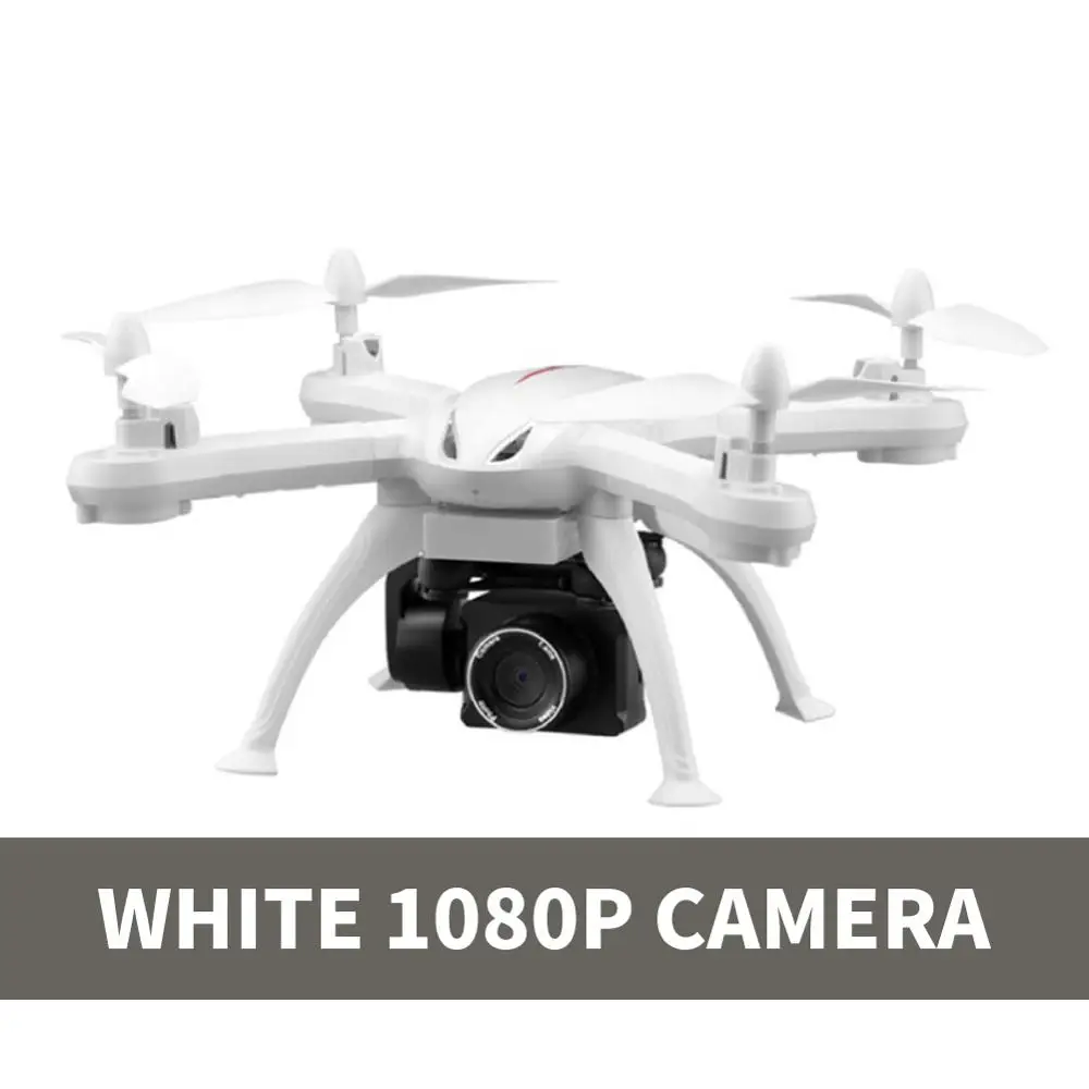 white 1080p camera X6S Профессиональный Дрон для камеры 480 p/1080 p HD WiFi FPV щетка Пропеллер для мотора длинная батарея воздушный Дрон на ру Квадрокоптер - Цвет: white 1080p camera