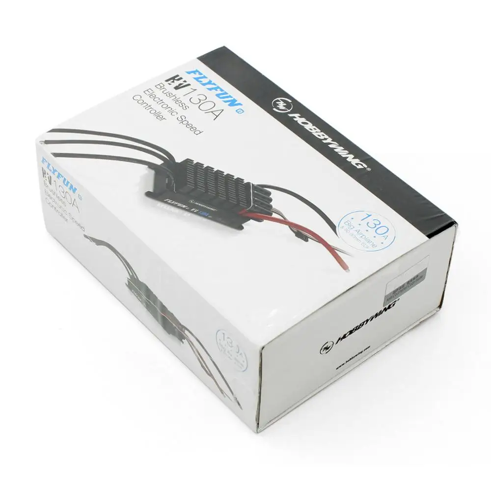 Контроллер скорости Hobbywing FlyFun 130A/160A HV OPTO V5 6-14S Lipo Brushless ESC No BEC с Део для