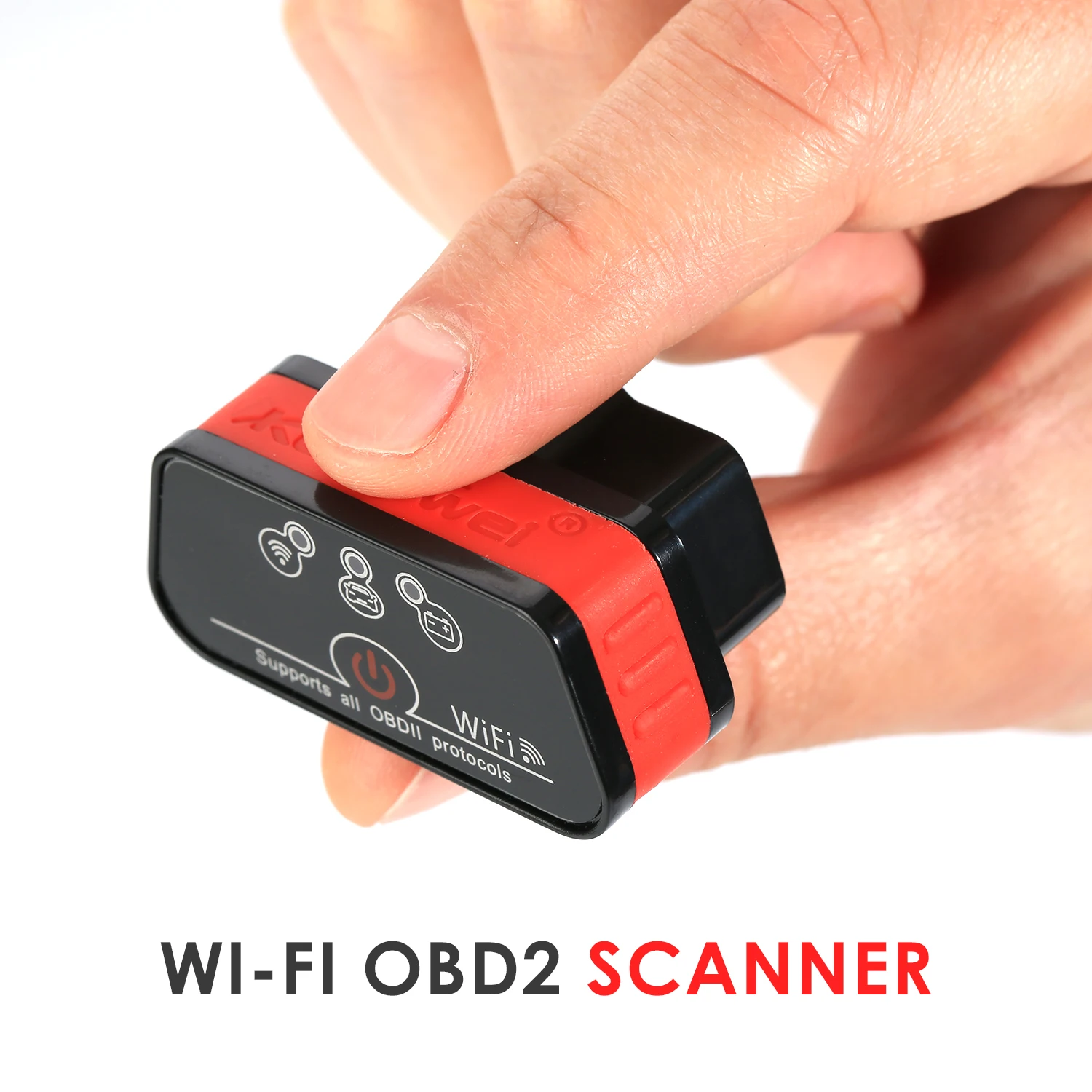 JWHX 1 Wi Fi OBD2 сканер Bluetooth ELM 327 V2.1 WiFi Авто диагностический инструмент для Android/PC/IOS OBDII