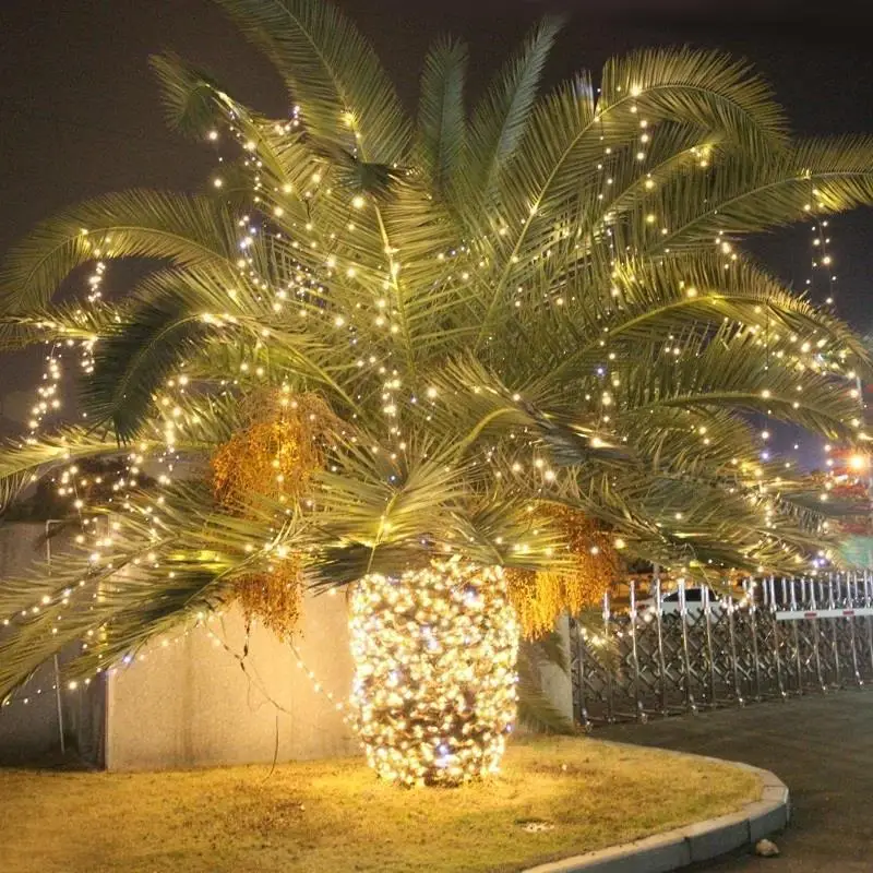 Гирлянда, украшение для свадьбы, декоративный новогодний Navidad Luces светодиодный Декоративный Рождественский открытый вечерние светильник, праздничный светильник ing