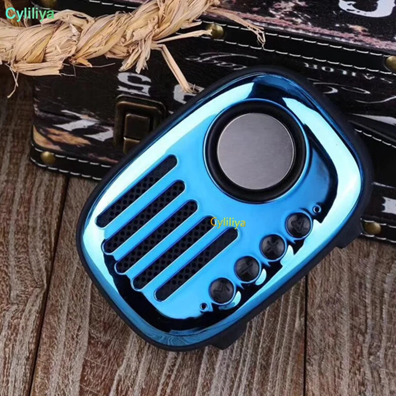 5 шт. Новое поступление мини портативный Bluetooth динамик гальванический Ретро беспроводной стерео динамик Bluetooth V4.2 саундбокс