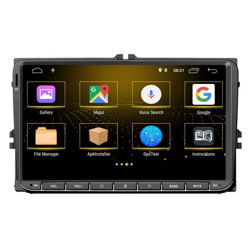 Top CarExc Wirless CarPlay 2 din 9