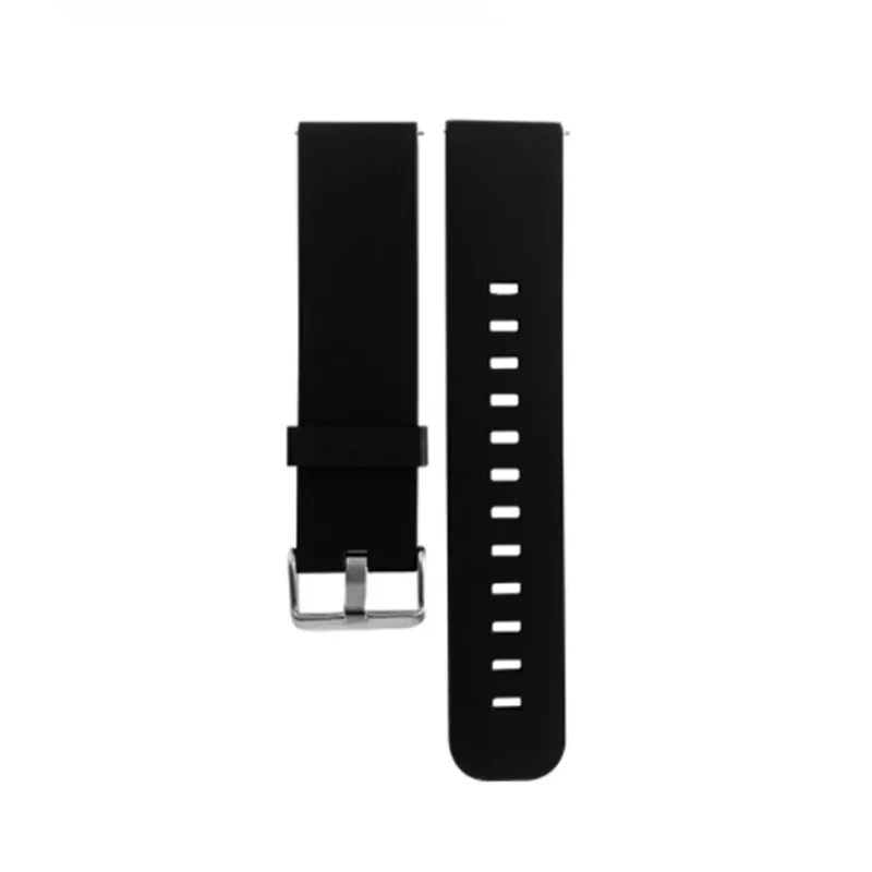 LYKRY силиконовый/сталь/кожаный ремешок для MX6 MX9 для мужчин и женщин спортивные водонепроницаемые Смарт наручные часы - Цвет: Black  Silicone