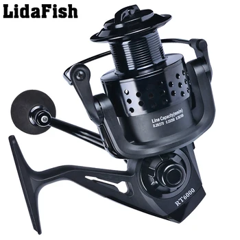 

LidaFish 13+1BB Full metal rocker fishing reel RT2000-RT7000 Series Fishing Wheel