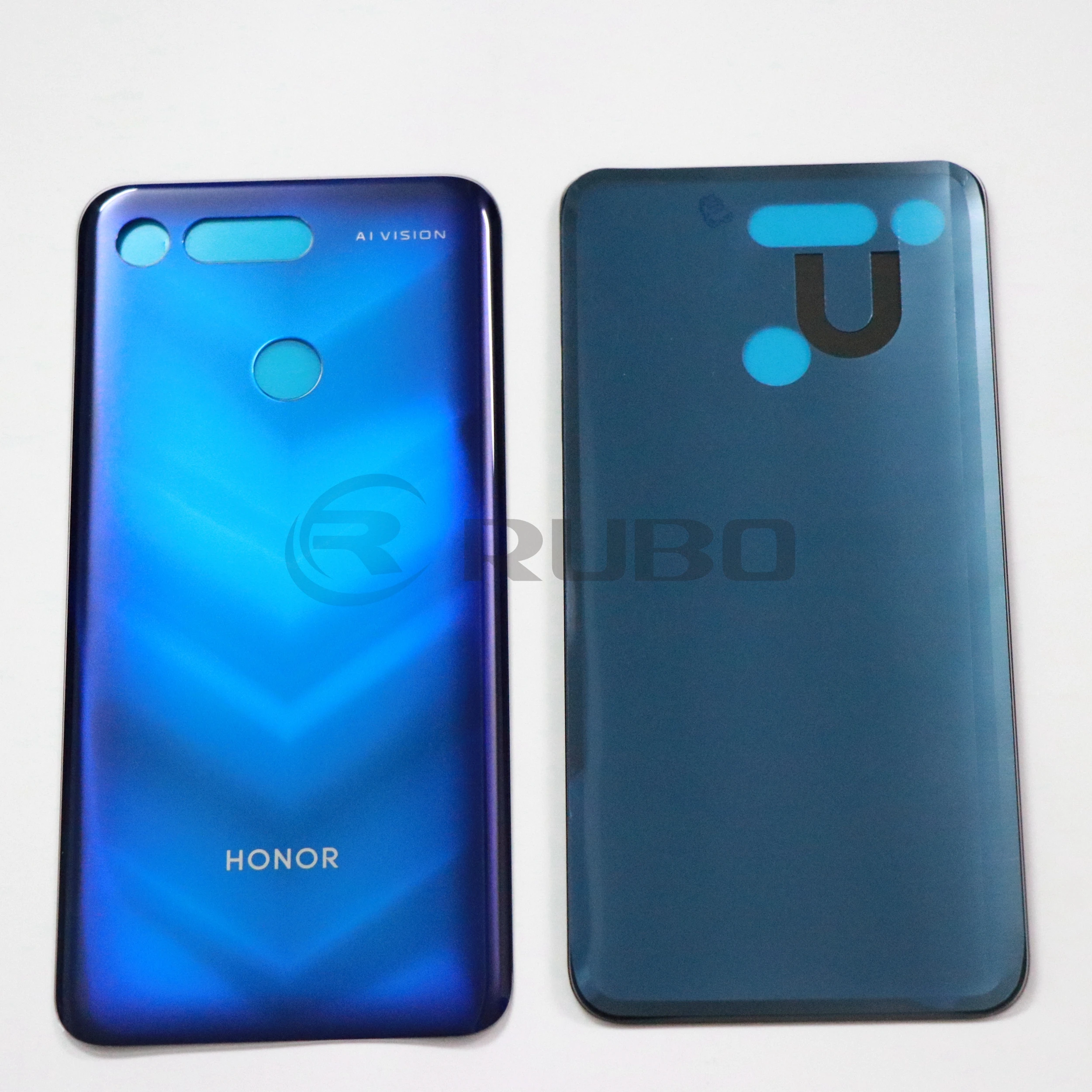 Для huawei Honor View 20 Задняя крышка батареи Задняя стеклянная панель дверной Корпус чехол с клейкой наклейкой для Honor V20 задняя крышка