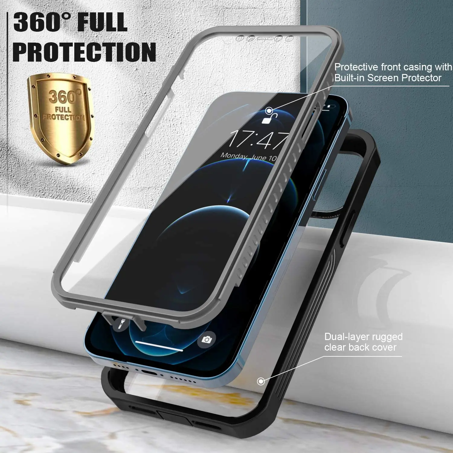 Full Body Protective Case Iphone 8  Shockproof Iphone Se Case - Iphone Se  2023 Cases - Aliexpress