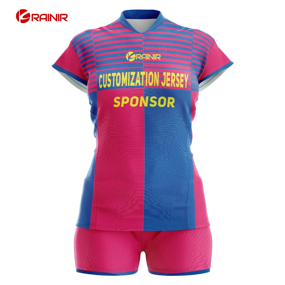 volleyball Jersey Sublimation Print Any Pattern Color Name Blank volleyball Jerseys