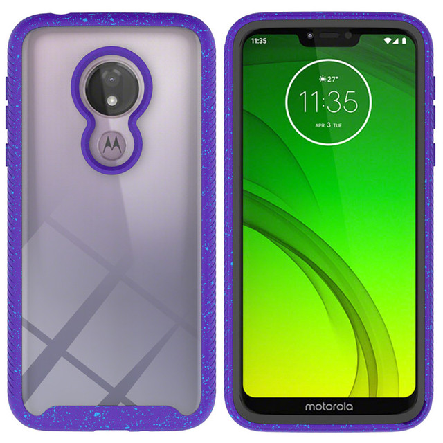 e5 g6 g7 Play g6Forge G7Power G7Supra Shockproof Transparent Crystal Colorful PU Silicon Case Pattern Bumper Acrylic Cover