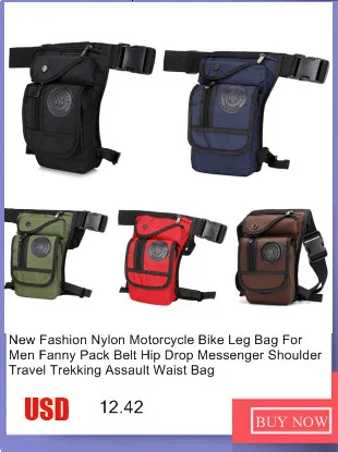 Waterproof Drop Waist Leg Bag Thigh Belt Hip Bum Motorcycle Military Tactical Travel Cell/Mobile Phone Purse Fanny Pack Bags