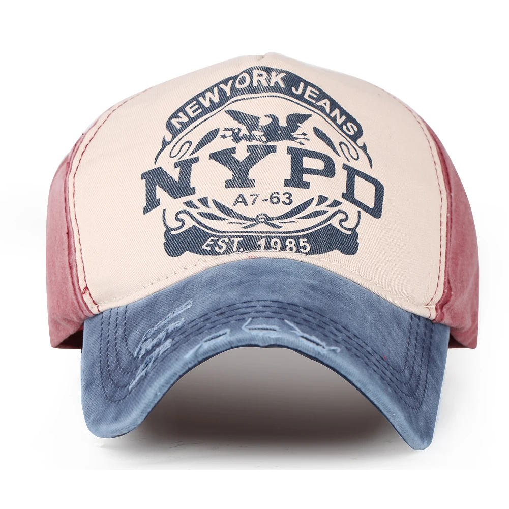 Шлифовальная бейсболка, летняя кепка, осенняя Нью-Йоркская полицейская Кепка, символ, уличная рыбалка, горрас, уличные танцы, остроконечная бейсболка для подростков