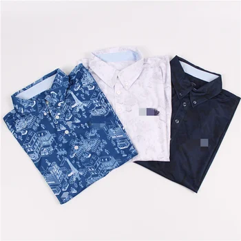 

2020new spring men golf shirt short sleeve quick dry turndown collar lady golf clothing