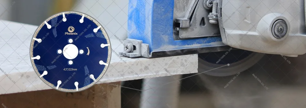 Raizi Electroplated Saw Blades Diamond Cutting Disc For Marble Granite Engineered Stone 4.5-7 inch(Free Shipping) (10)