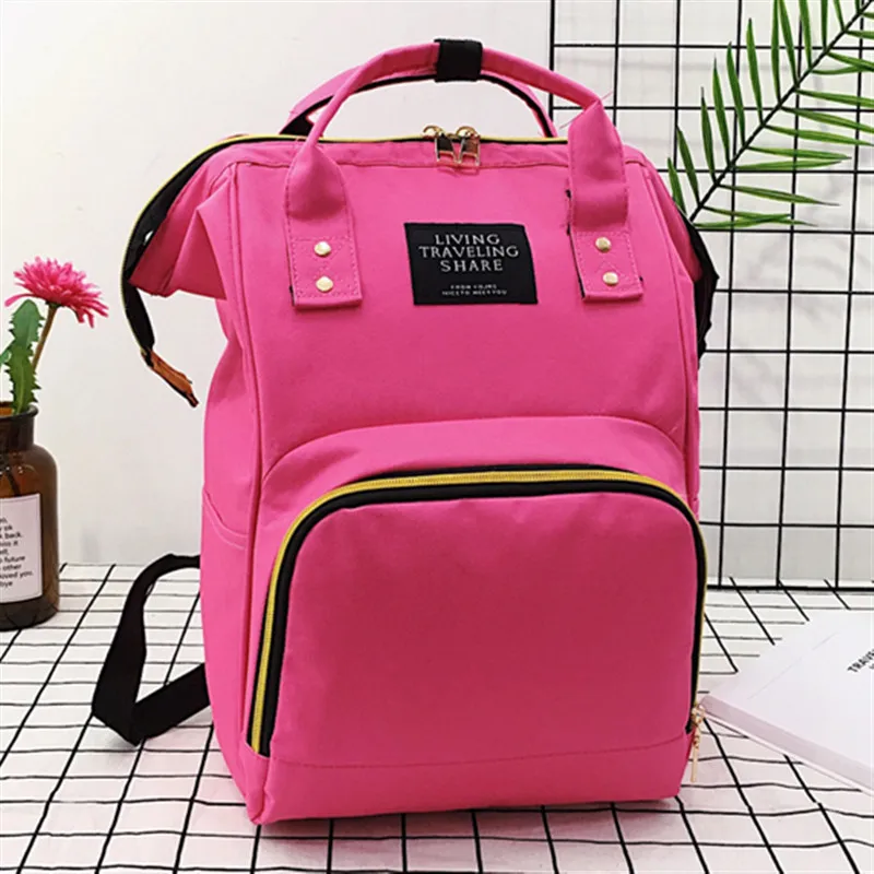 Large capacity Jagged bag Backpack bag Multi-function Travel Backpack Baby pregnant Mummy bag Student bag Fashion new backpack