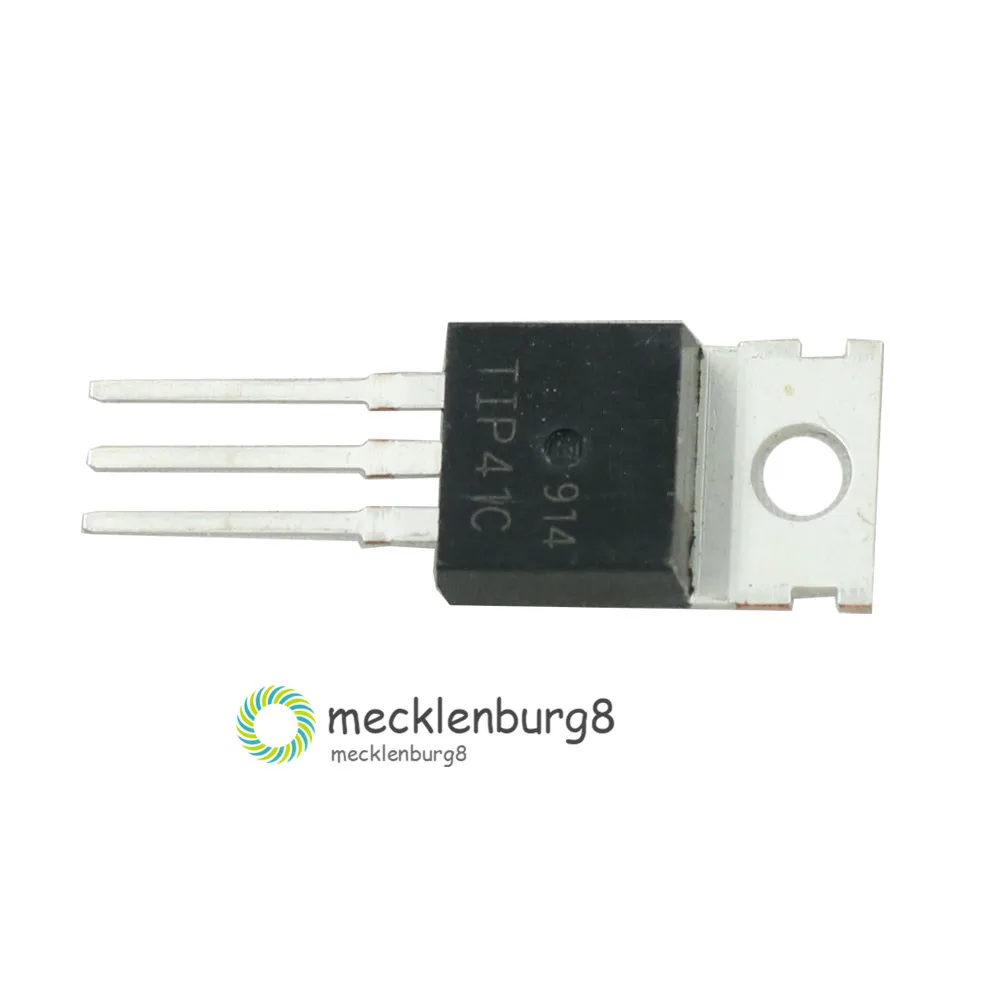 2-teile-los-TIP41C-TIP41-6A-100V-MOSFET-transistor-Darlington-bipolar ...