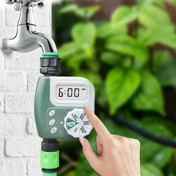 

Garden Irrigation Controller Automatic Watering Timer LCD Display Irrigation Timer Automatic Watering Tool Garden Tools