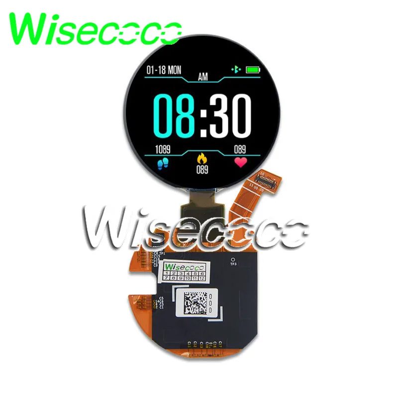 Wisecoco 1 39 дюймов 454*454 круглый экран IPS OLED AMOLED круглая ЖК-панель детской длины MIPI + SPI