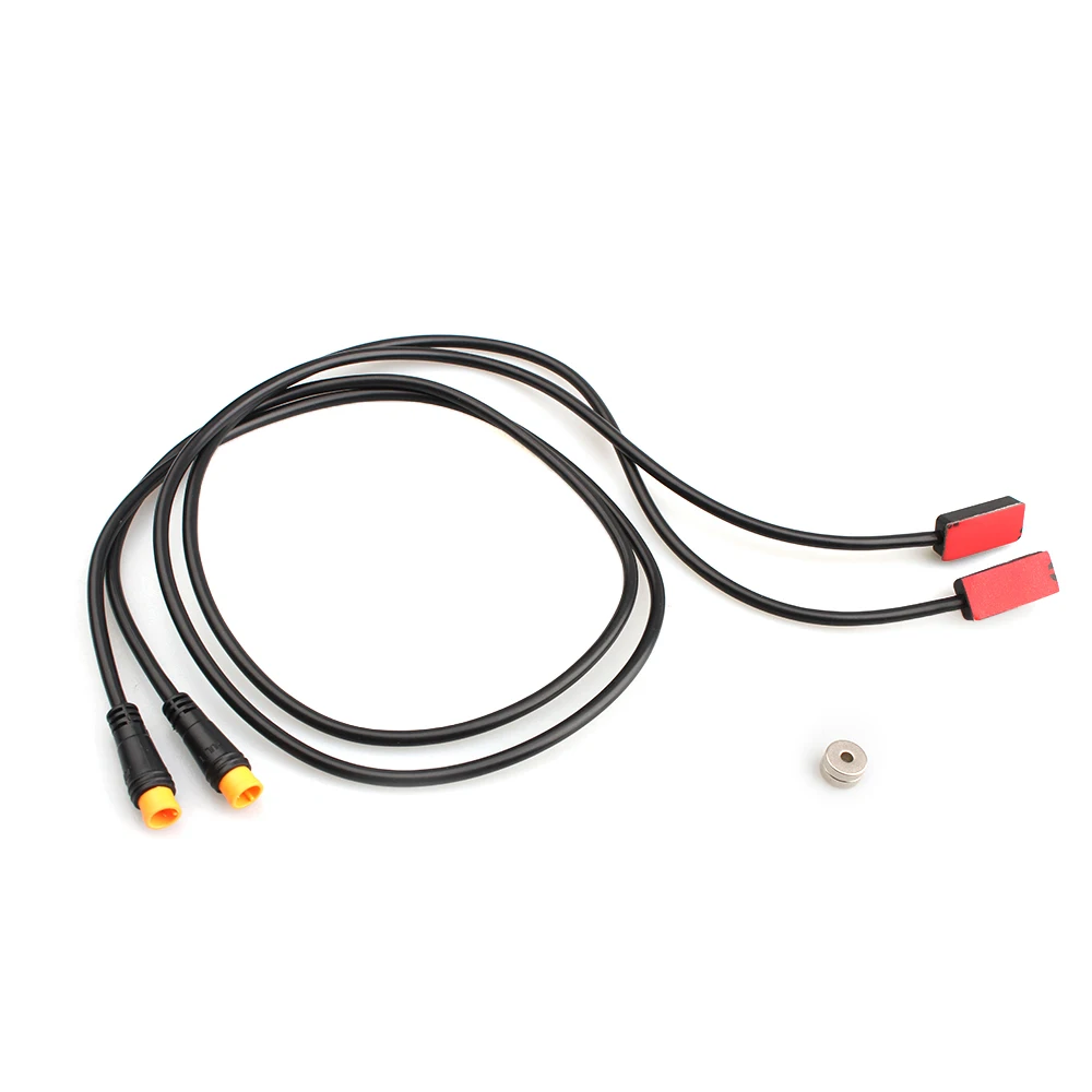 6V LED e-Bike Tail Light For Bafang Mid Motor Electric Bike Speed Sensor Extension Cable Hydraulic Brake Gear Shift Sensor