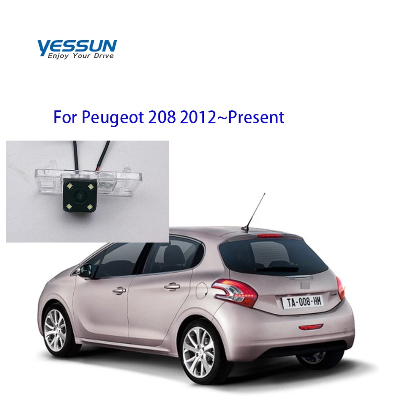 Автомобильные аксессуары Yessun камера заднего вида ночного видения IP67 для Peugeot 207 CC