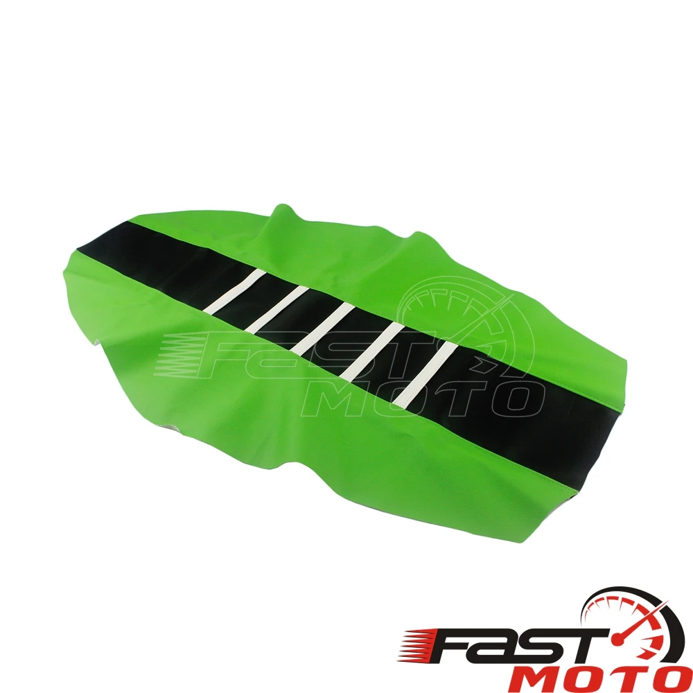 Pink/Black Custom Motocross Supermoto Striped Seat Cover Pad for Yamaha YZ85 TTR125 YZ250F TM250 TM80 Beta RR CRF CR XR XT 450
