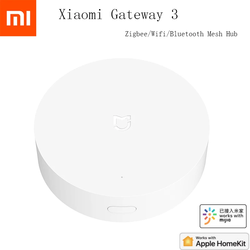 Умный домашний сетевой шлюз Xiaomi ZigBee несколько режимов Wi Fi Bluetooth сетчатый хаб