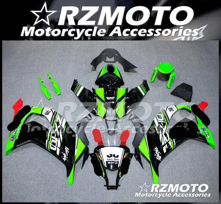 ABS мотоцикл обтекатель комплект для KAWASAKI ZX-10R 2011- год кузов литьевая форма Магазин № 2059 - Цвет: All sorts of color