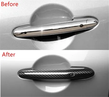 

Dry Carbon Fiber Car Side Door Handle Cover For MINI Cooper One JCW F54 F55 F56 F57 F60