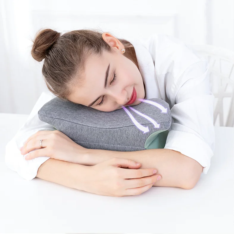 

Multifuctional Memory Foam Nap Pillow For Desk Napping Pillow Supporter Seat Cushion Headrest Travel Neck Pillow Bedding