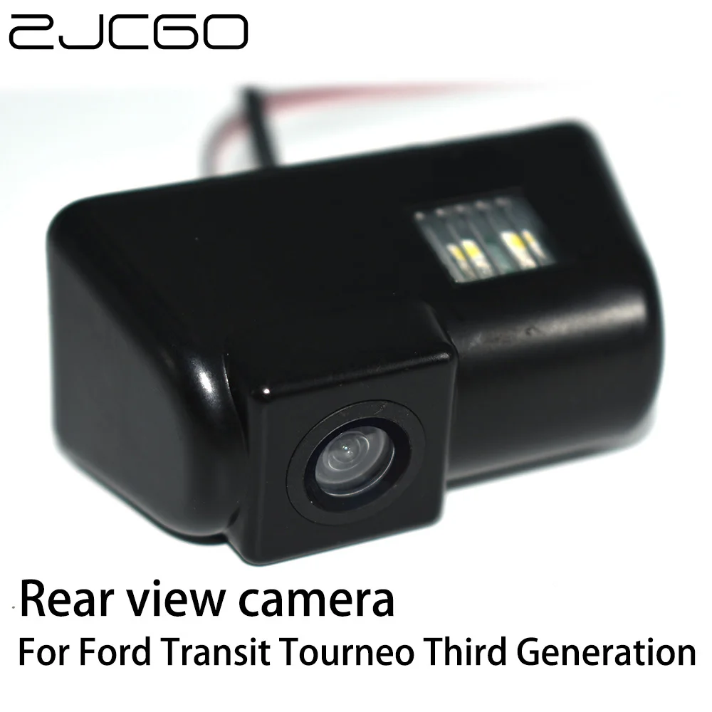 

ZJCGO Car Rear View Reverse Back Up Parking Night Vision Camera for Ford Connect Tourneo T-Series Transit 150 250 350 350HD