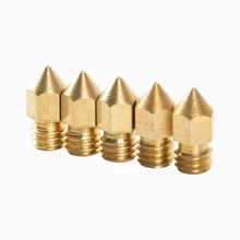 

Creality Official 3D Printer Parts 0.4mm Nozzle Kit 5PCS/Set Smooth Inner Wall Smoother Filament-pushing