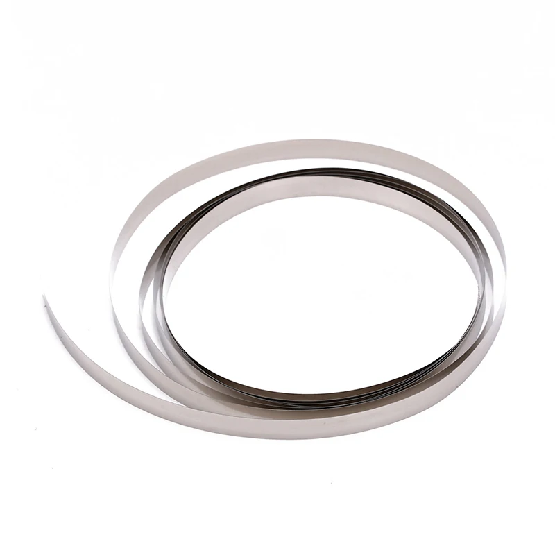 8mm x 0.1/0.12/0.15mm 2M Pure Nickel Strip Tape For Li 18650 Battery Spot Welding Compatible For Spot Welder Machine