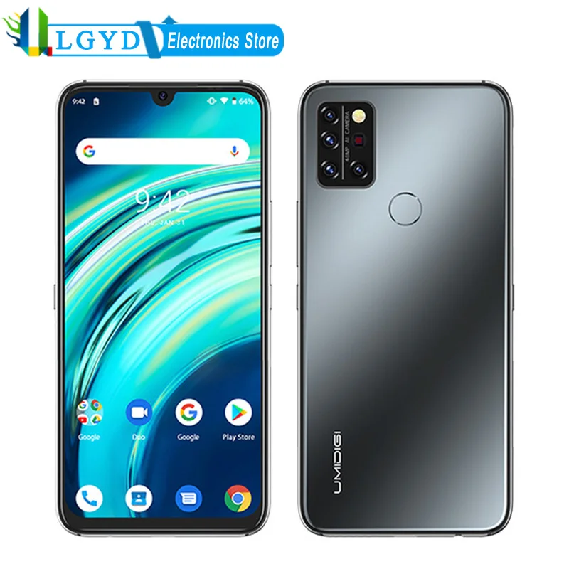 UMIDIGI A9 Pro Global-Version 128GB 6GB LTE/WCDMA/GSM Adaptive Fast Charge Octa Core